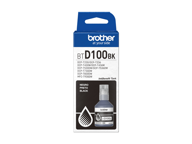 Brother BTD100BK Black Refill Ink Bottle