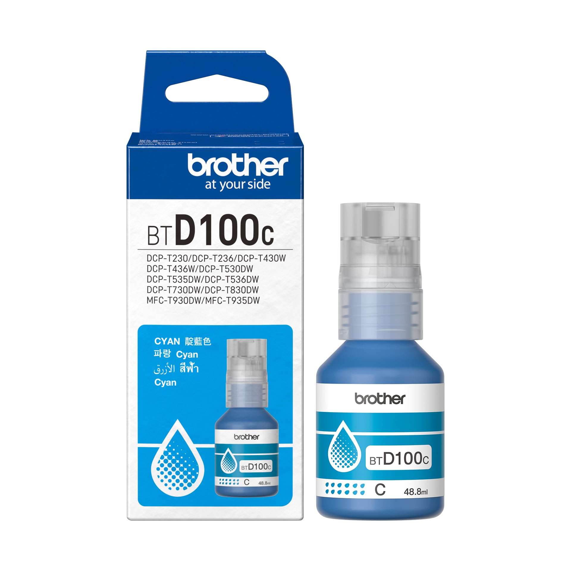 Brother BTD100 C/M/Y Color Refill Ink Bottle